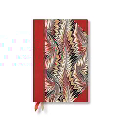 Paperblanks Планер Rubedo, Mini, хоризонтален, твърда корица, 80 листа, за 2026 година