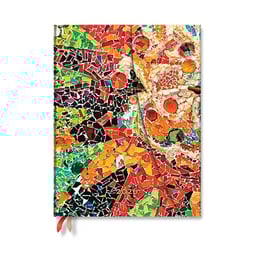 Paperblanks Планер Gaudi's Sun, Ultra, 1 ден на страница, твърда корица, 208 листа, за 2026 година