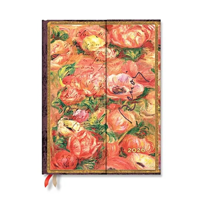 Paperblanks Планер Letter to Morisot, Ultra, 1 ден на страница, твърда корица, 208 листа, за 2026 година