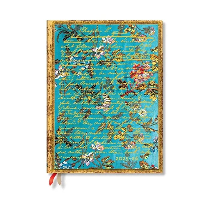 Paperblanks Планер Jane Austen - Persuasion, Ultra, вертикален, мека корица, 112 листа, за 2025-2026 година
