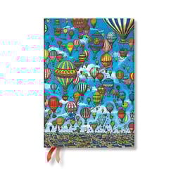 Paperblanks Планер Balloon Festival, Midi, 1 ден на страница, мека корица, 216 листа, за 2026 година