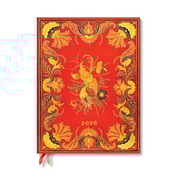 Paperblanks Планер Fiammetta, Ultra, 1 ден на страница, мека корица, 216 листа, за 2026 година
