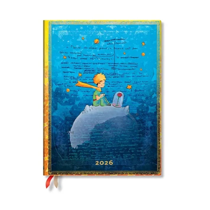 Paperblanks Планер The Little Prince, Ultra, вертикален, мека корица, 88 листа, за 2026 година