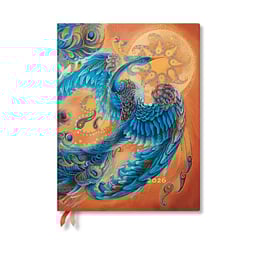 Paperblanks Планер Sirebird, Ultra, вертикален, мека корица, 88 листа, за 2026 година