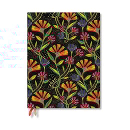 Paperblanks Планер Wild Flowers, Ultra, вертикален, мека корица, 88 листа, за 2026 година