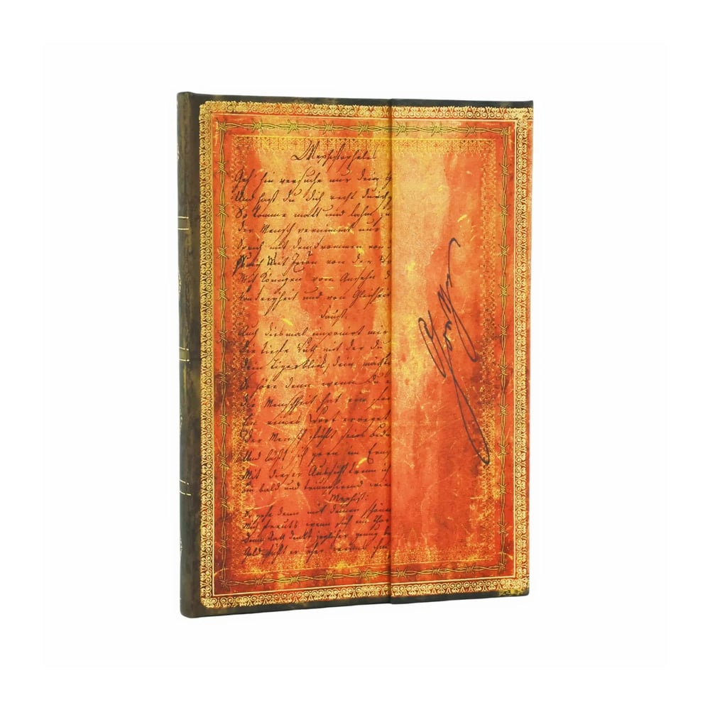 Paperblanks Тефтер Goethe Faust, Midi, нелиниран, твърда корица, 72 листа