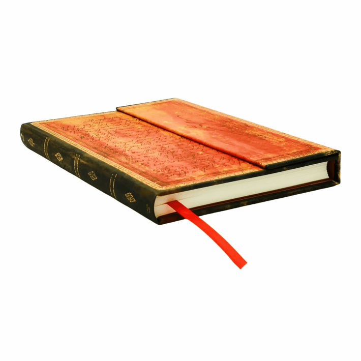 Paperblanks Тефтер Goethe Faust, Midi, широки редове, твърда корица, 72 листа