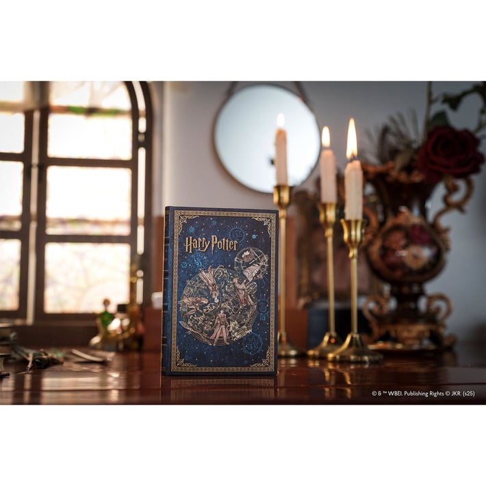 Paperblanks Тефтер Legends of Hogwarts, Ultra, широки редове, твърда корица, 72 листа