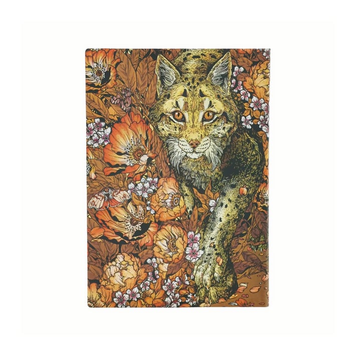 Paperblanks Тефтер Lynx Rising, Midi, мека корица, нелиниран, 88 листа