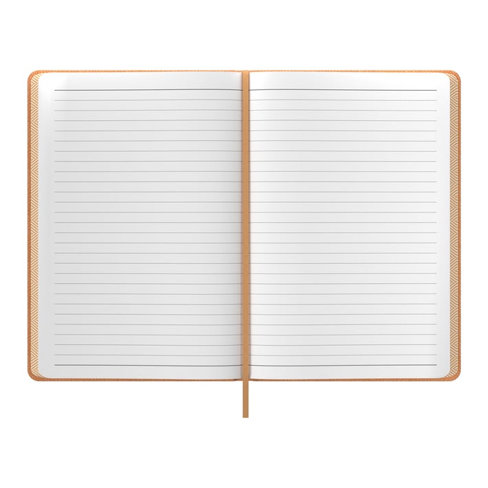 Art Pioneer Бележник Business, A5, твърда корица, 96 листа, оранжев