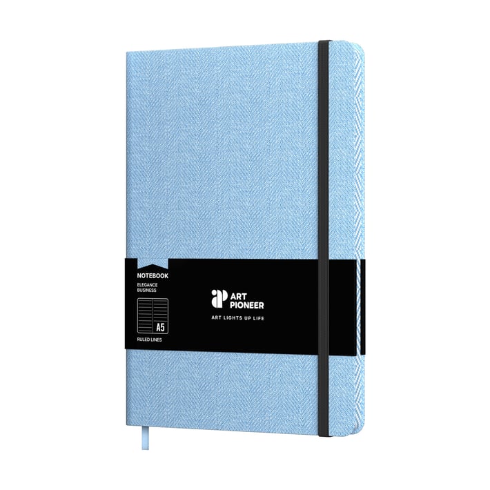 Art Pioneer Бележник Business, A5, твърда корица, 96 листа, син