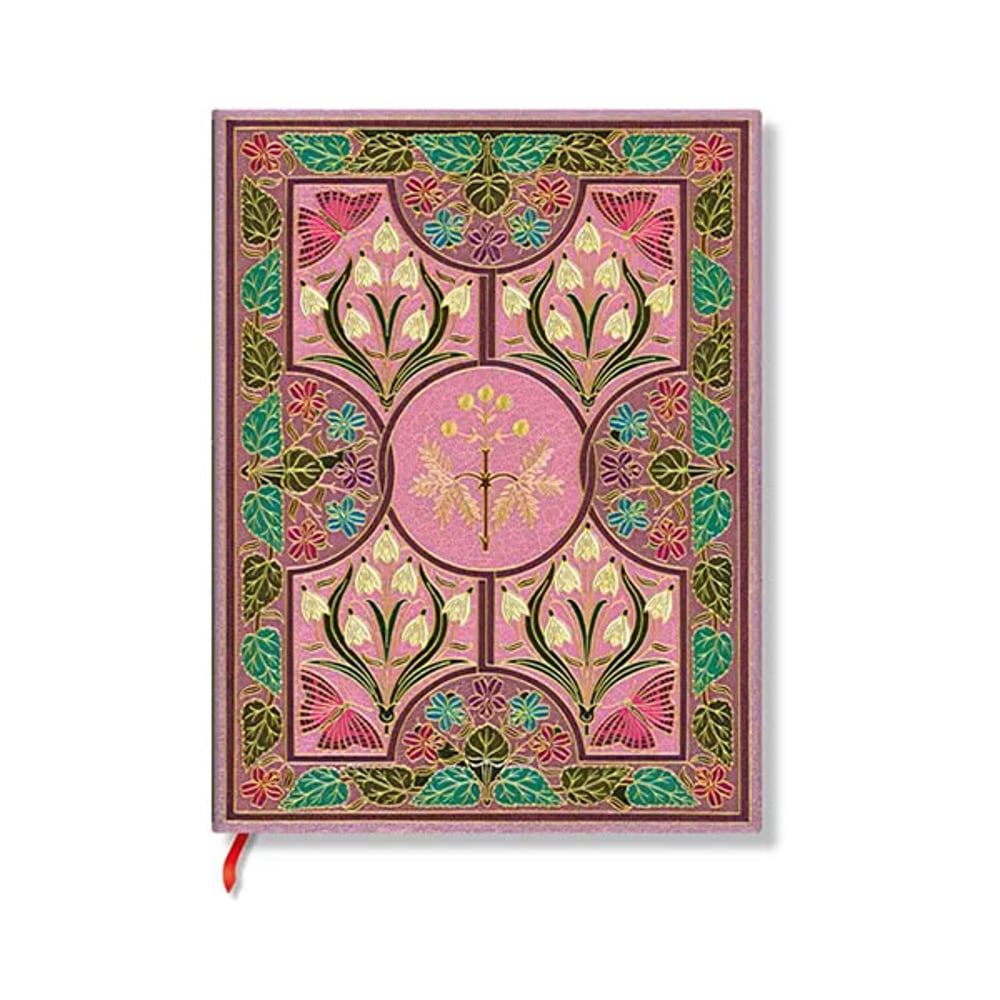 Paperblanks Тефтер Mimosa, Midi, мека корица, 88 листа