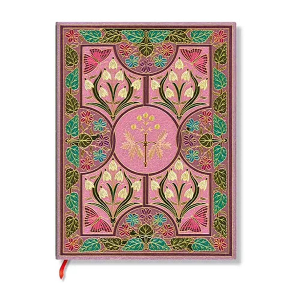 Paperblanks Тефтер Mimosa, Ultra, широки редове, мека корица, 88 листа