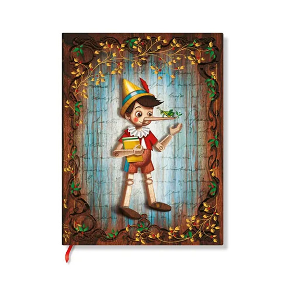 Paperblanks Тефтер Pinocchio, Midi, твърда корица, 72 листа