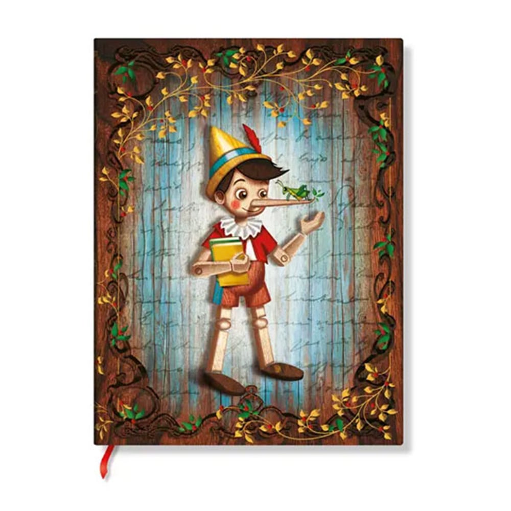 Paperblanks Тефтер Pinocchio, Ultra, твърда корица, 72 листа