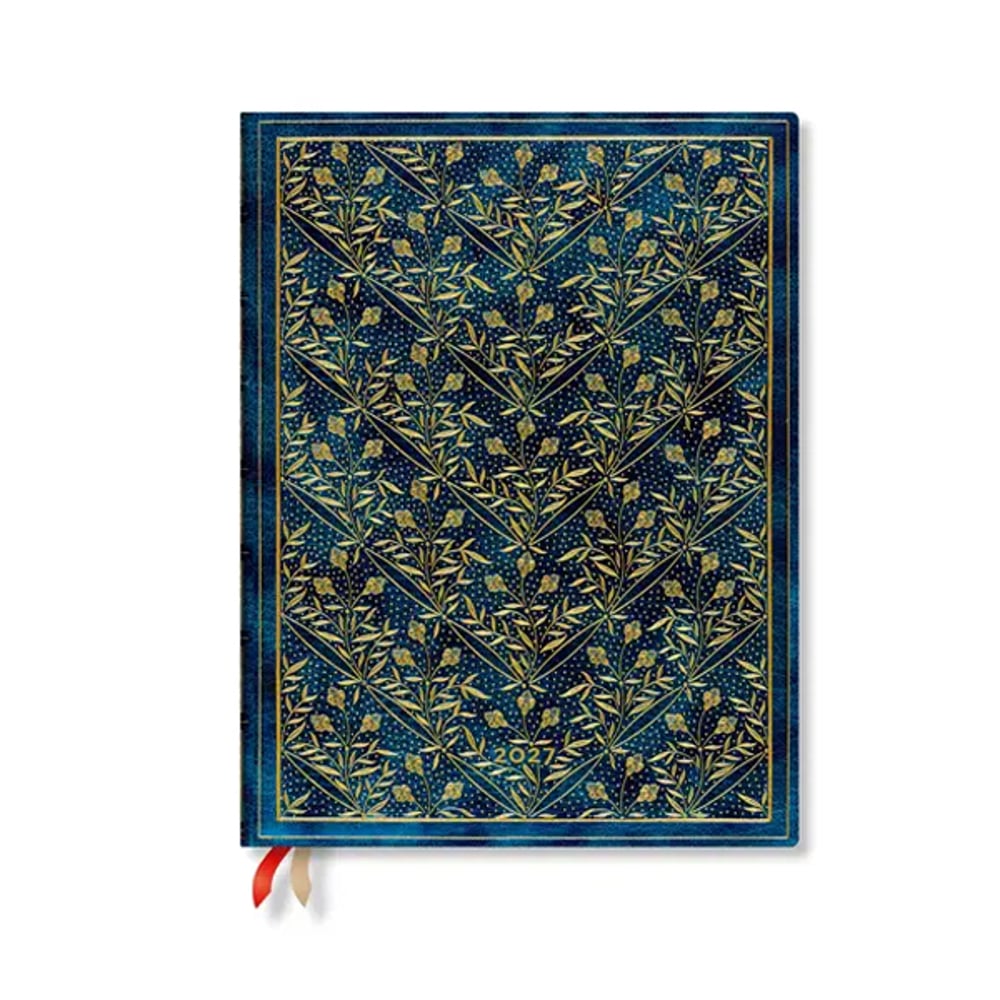 Paperblanks Планер Wildflower Song, Ultra, хоризонтален, твърда корица, 88 листа, за 2027 година