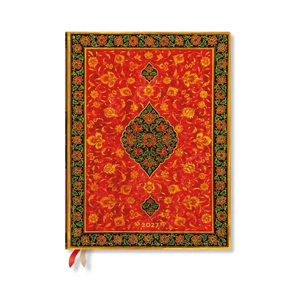 Paperblanks Планер Layla, Ultra, вертикален, твърда корица, 88 листа, за 2027 година