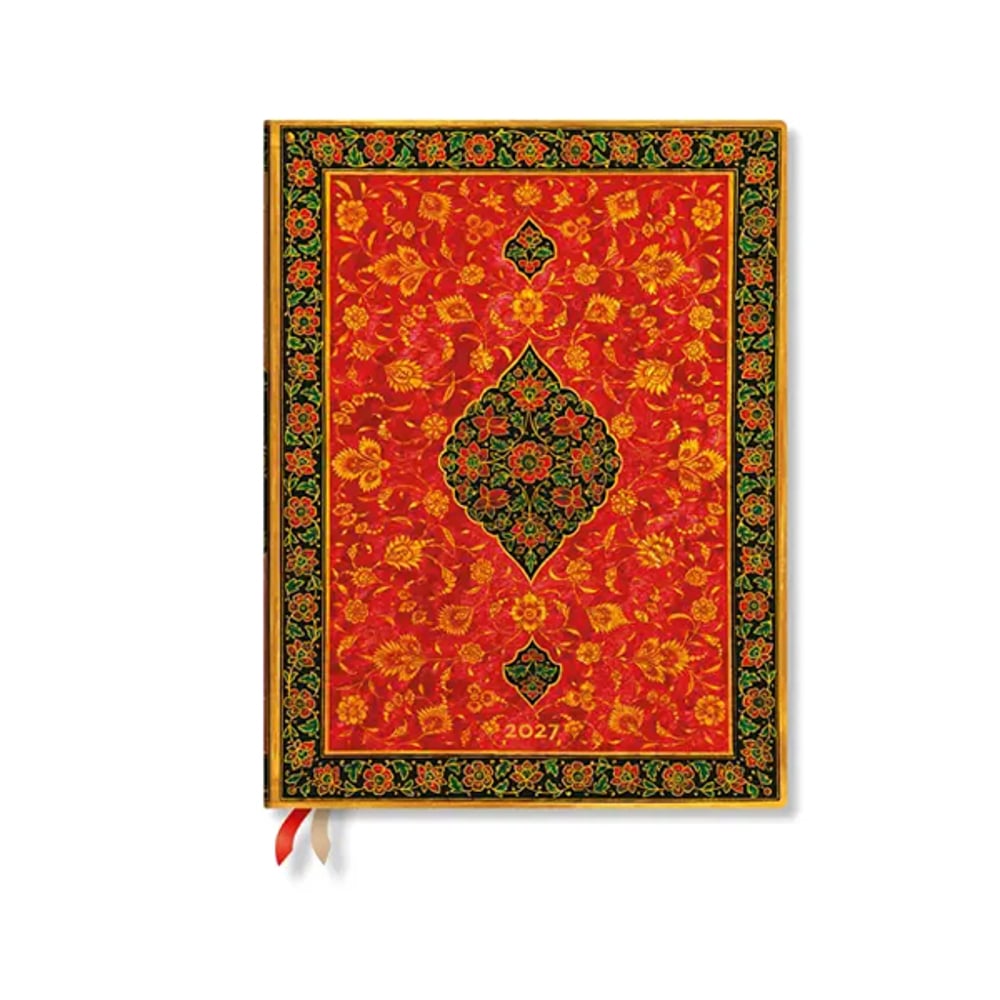 Paperblanks Планер Layla, Ultra, Verso, твърда корица, 88 листа, за 2027 година