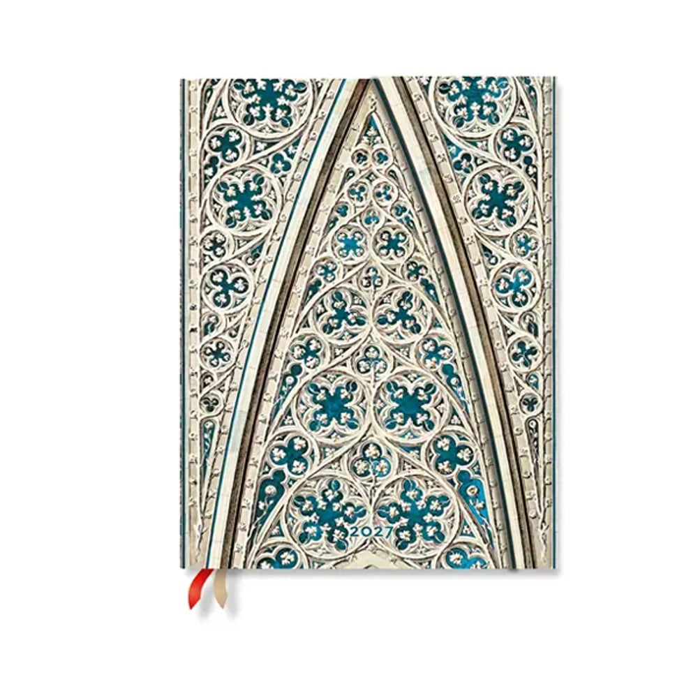 Paperblanks Планер Duomo di Milano, Ultra, Verso, твърда корица, 88 листа, за 2027 година