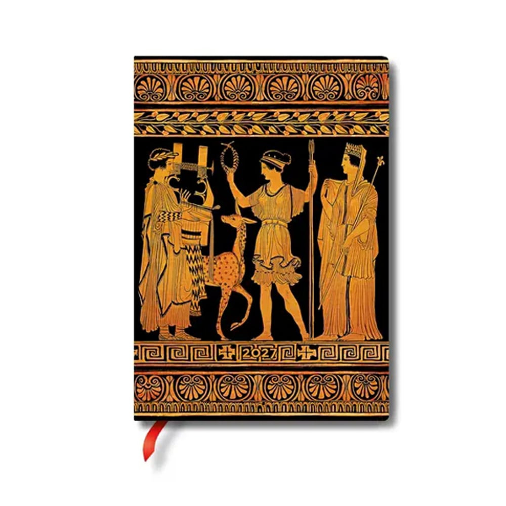 Paperblanks Планер Gathering of Deities, Midi, 1 ден на страница, мека корица, 216 листа, за 2027 година