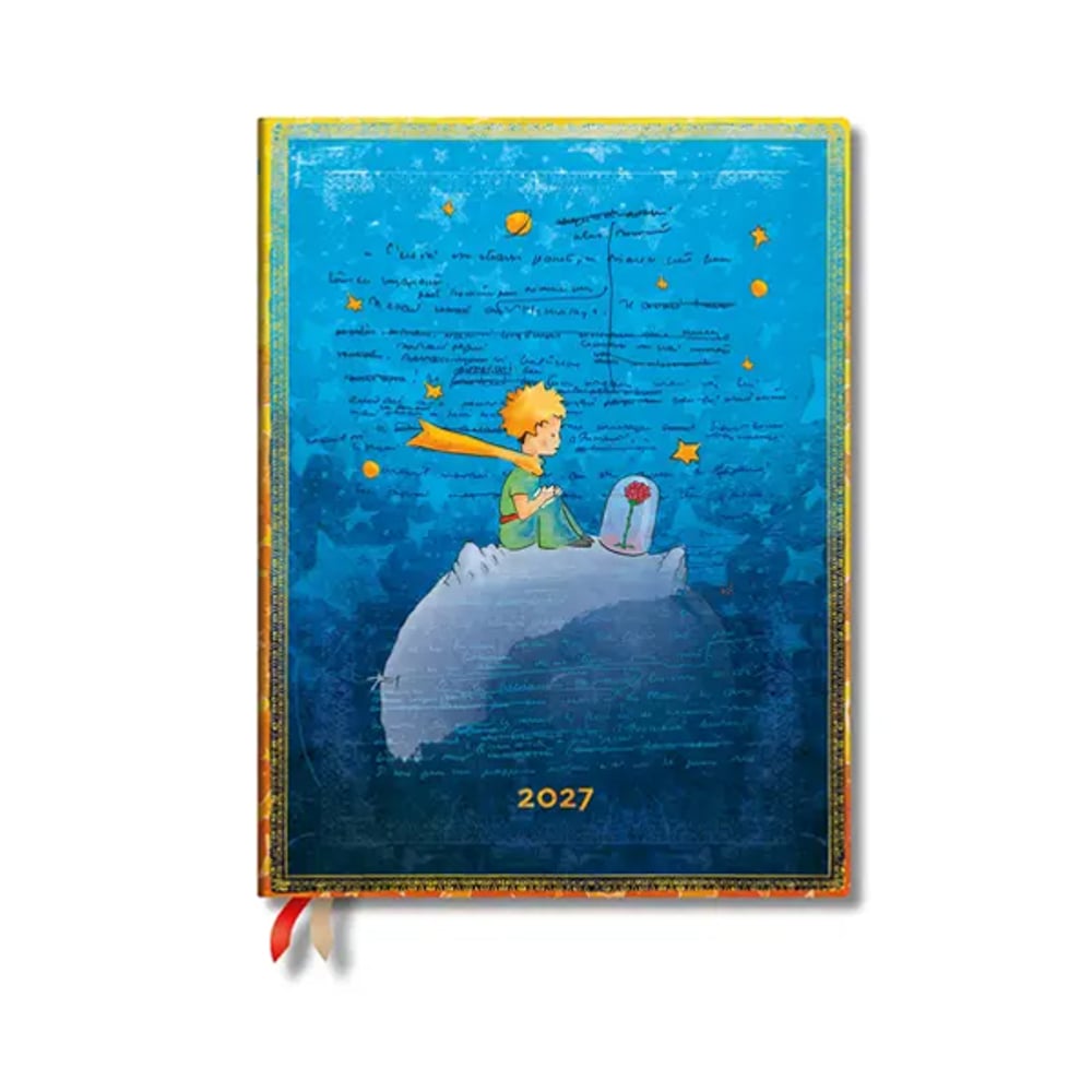 Paperblanks Планер The Little Prince, Ultra, вертикален, мека корица, 88 листа, за 2027 година