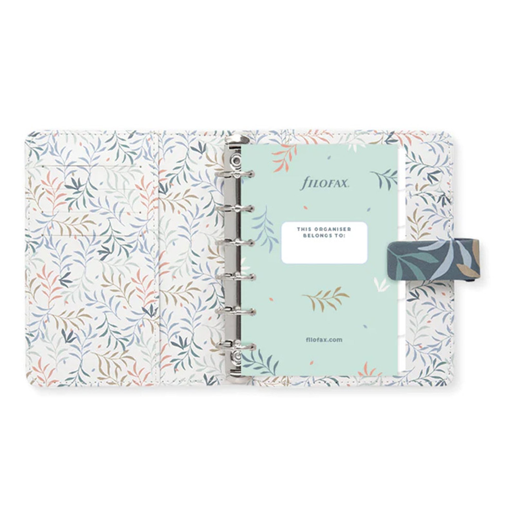 Filofax Органайзер Botanical Pocket, син