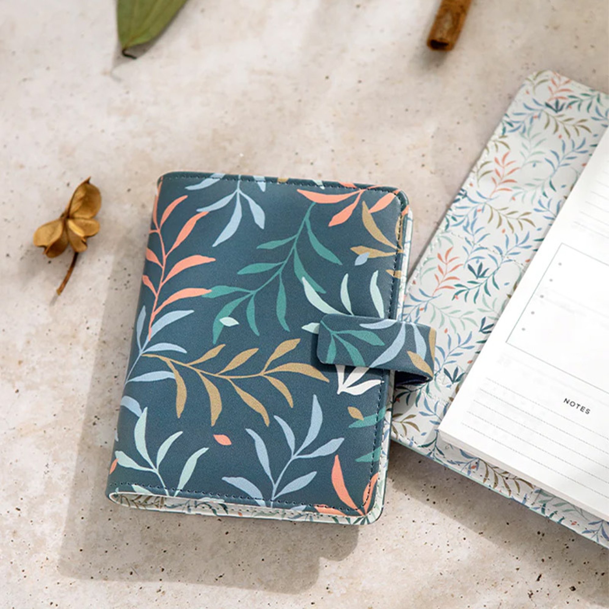 Filofax Органайзер Botanical Pocket, син