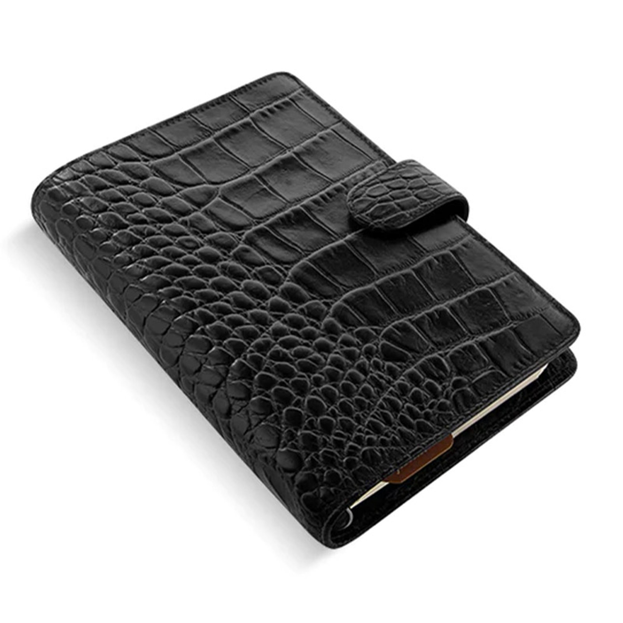 Filofax Органайзер Classic Croc Personal, черен