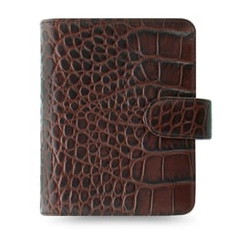 Filofax Органайзер Classic Croc Pocket, кафяв