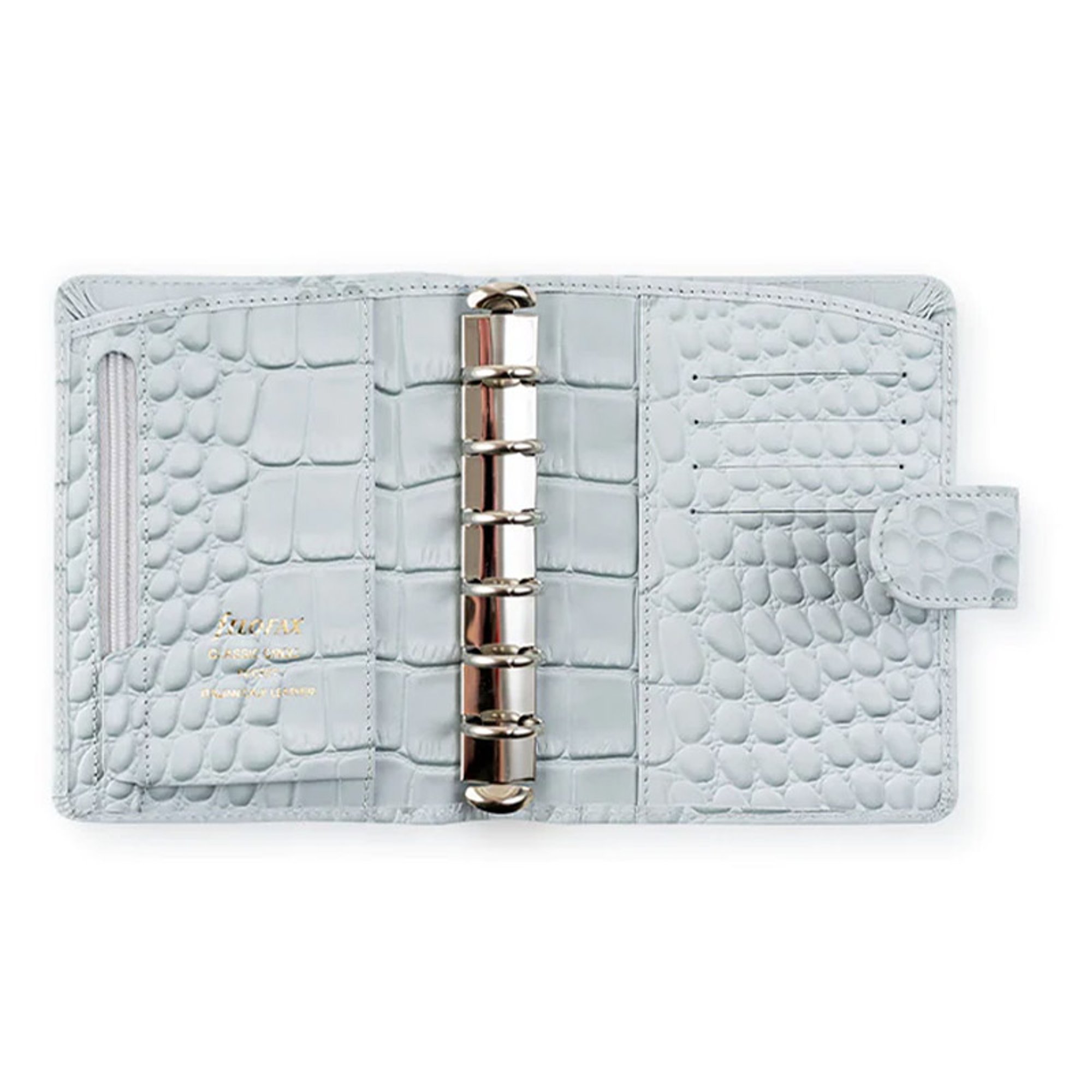 Filofax Органайзер Classic Croc Pocket, сив