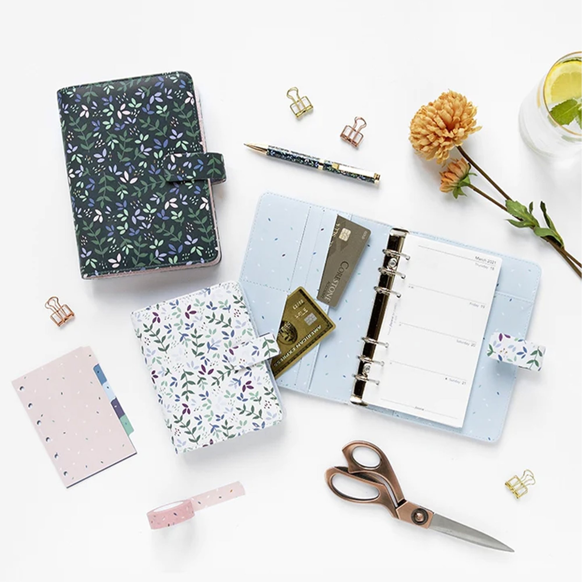 Filofax Органайзер Garden Personal, тъмен