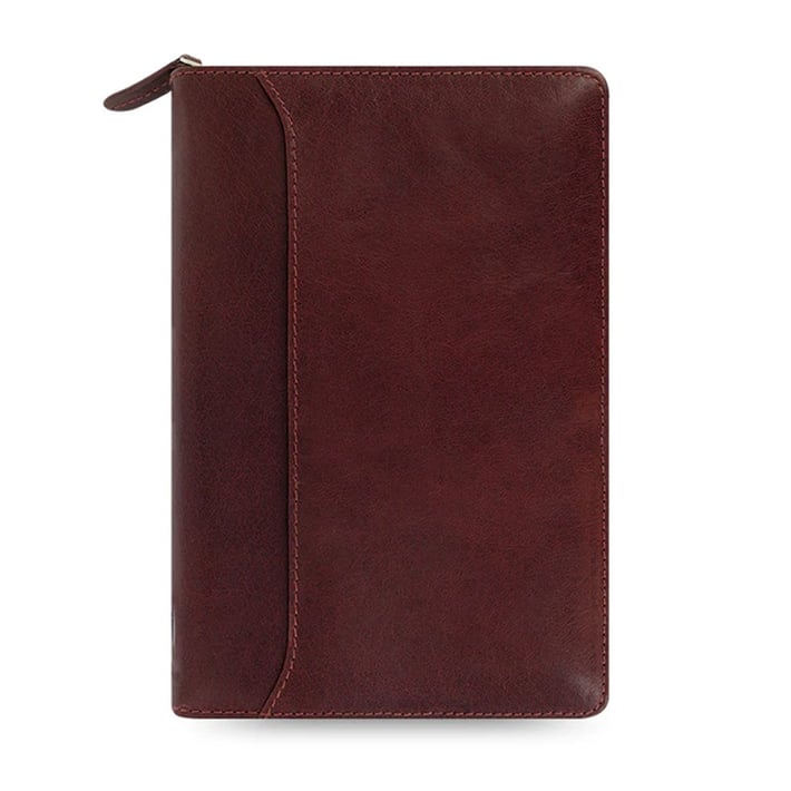 Filofax Органайзер Loockwood Personal, с цип, кафяв