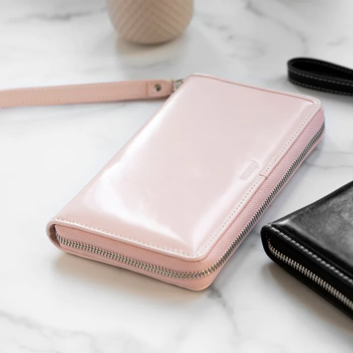 Filofax Органайзер Malden Personal Compact, с цип, розов