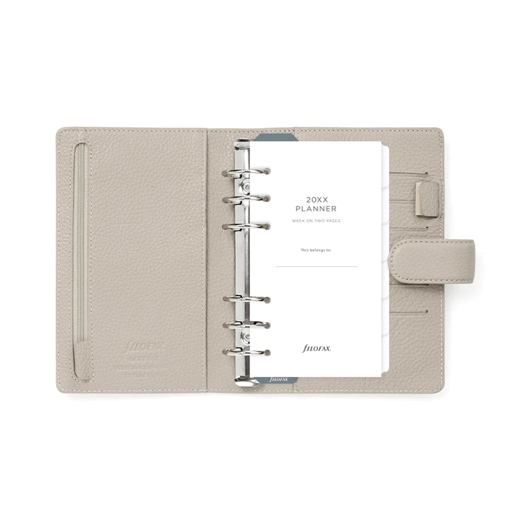 Filofax Органайзер Norfolk Personal, бежов