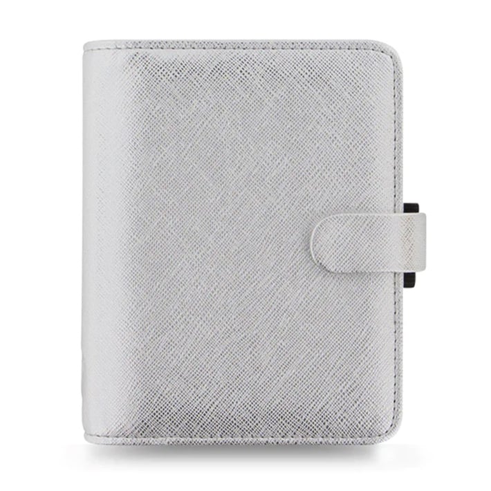 Filofax Органайзер Saffiano Pocket, сребрист