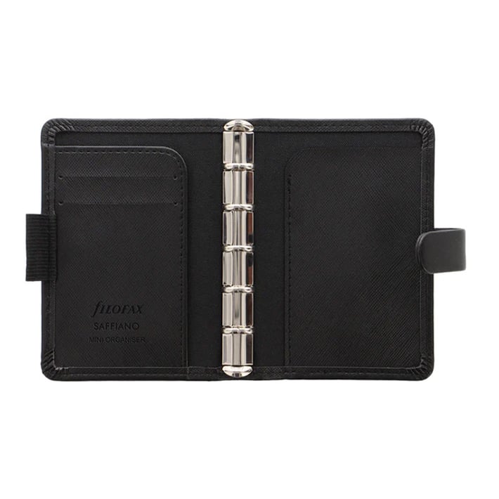 Filofax Органайзер Saffiano Mini, черен