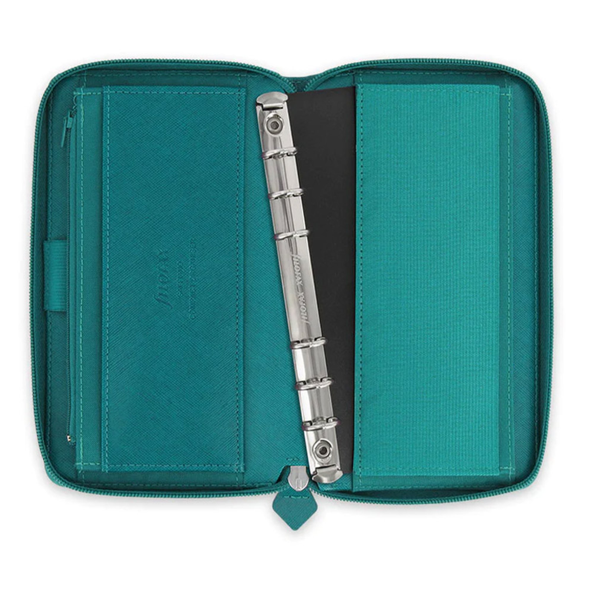 Filofax Органайзер Saffiano Personal Compact, с цип, аква