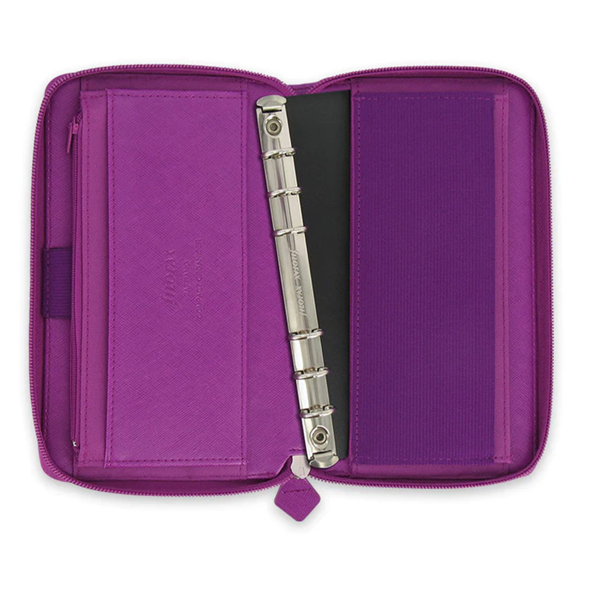 Filofax Органайзер Saffiano Personal Compact, с цип, лилав