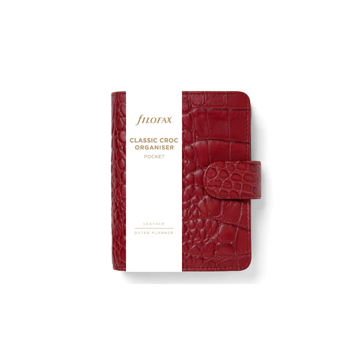 Filofax Органайзер Classic Croc Pocket, череша