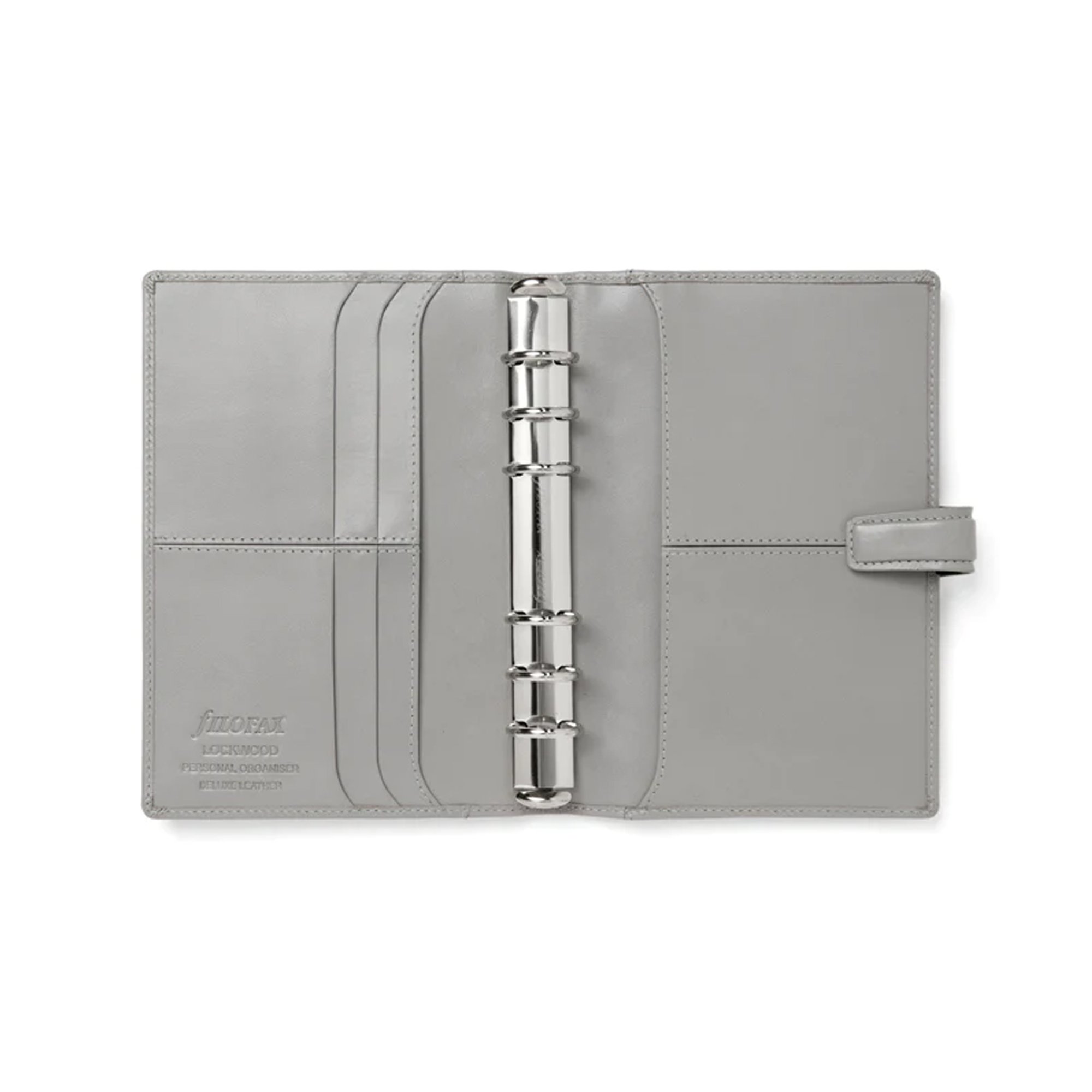 Filofax Органайзер Lockwood Personal Slim, светлосив