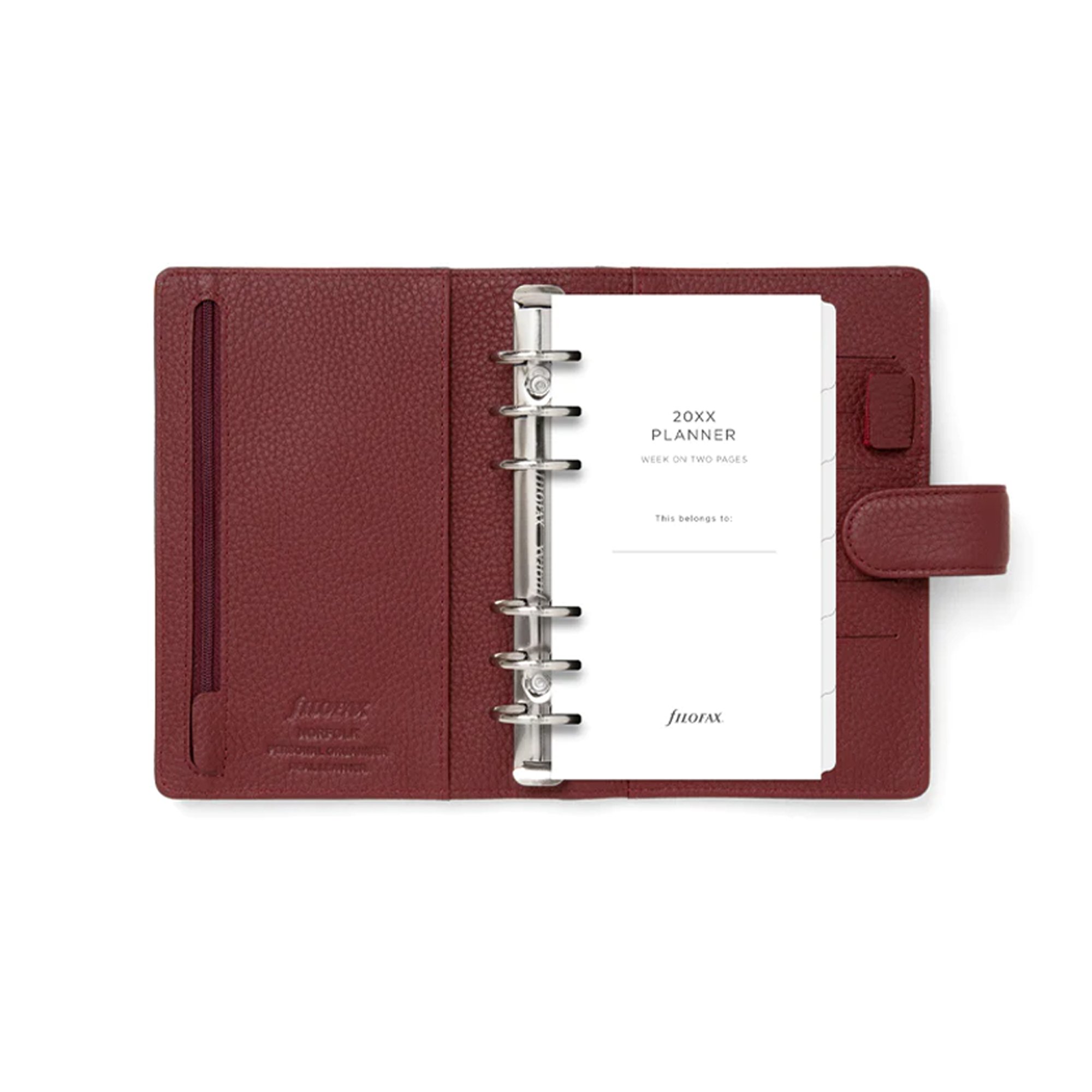 Filofax Органайзер Norfolk Personal, касис