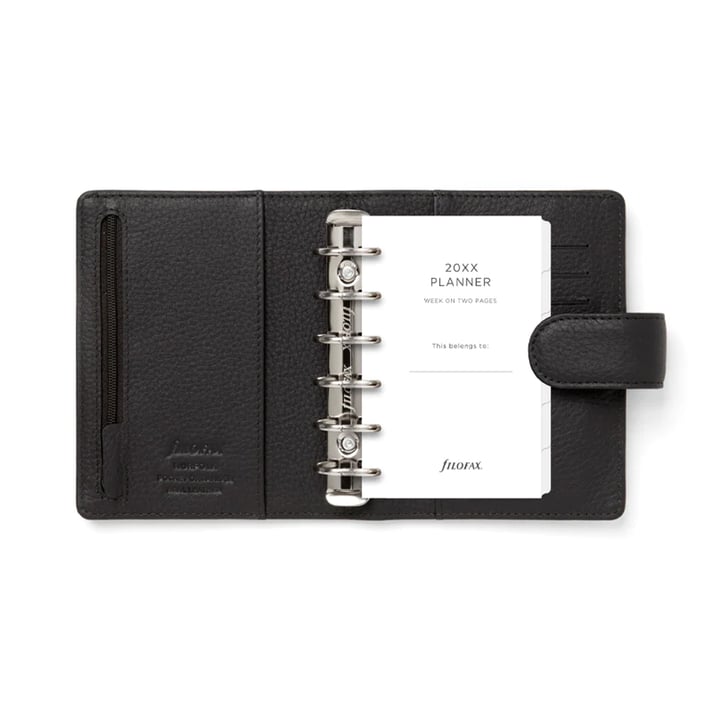 Filofax Органайзер Norfolk Pocket, цвят еспресо