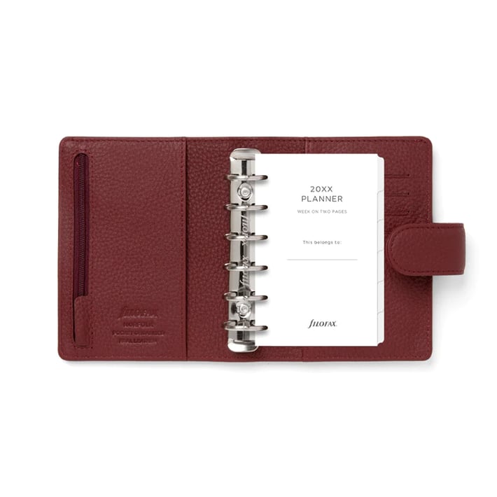 Filofax Органайзер Norfolk Pocket, касис