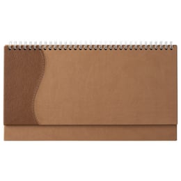 Настолен календар Марица, 29 x 13 cm, кафяв