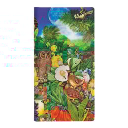 Paperblanks Тефтер Moon Garden, Slim, 88 листа