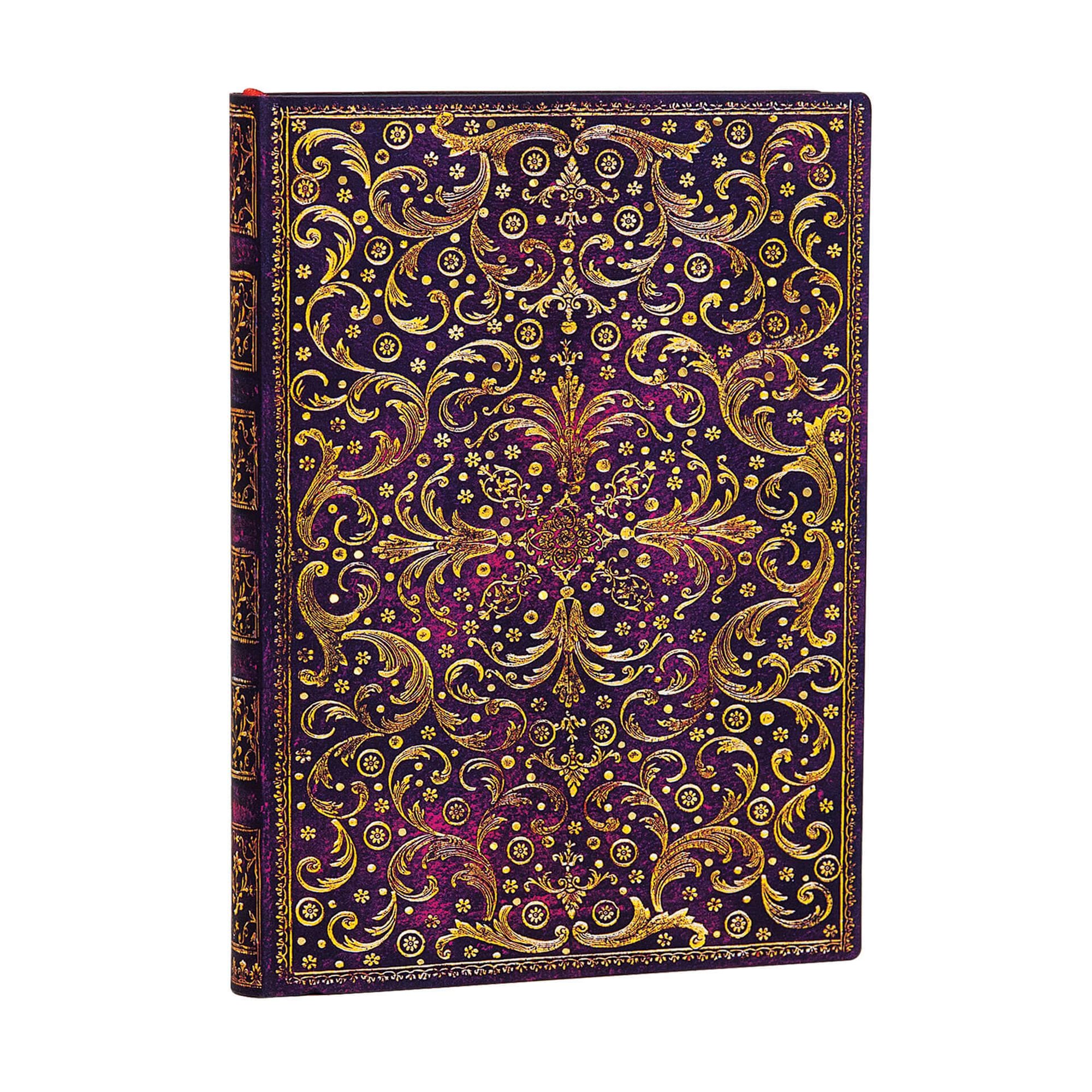 Paperblanks Тефтер Aurelia, Midi, широки редове, мека корица, 88 листа