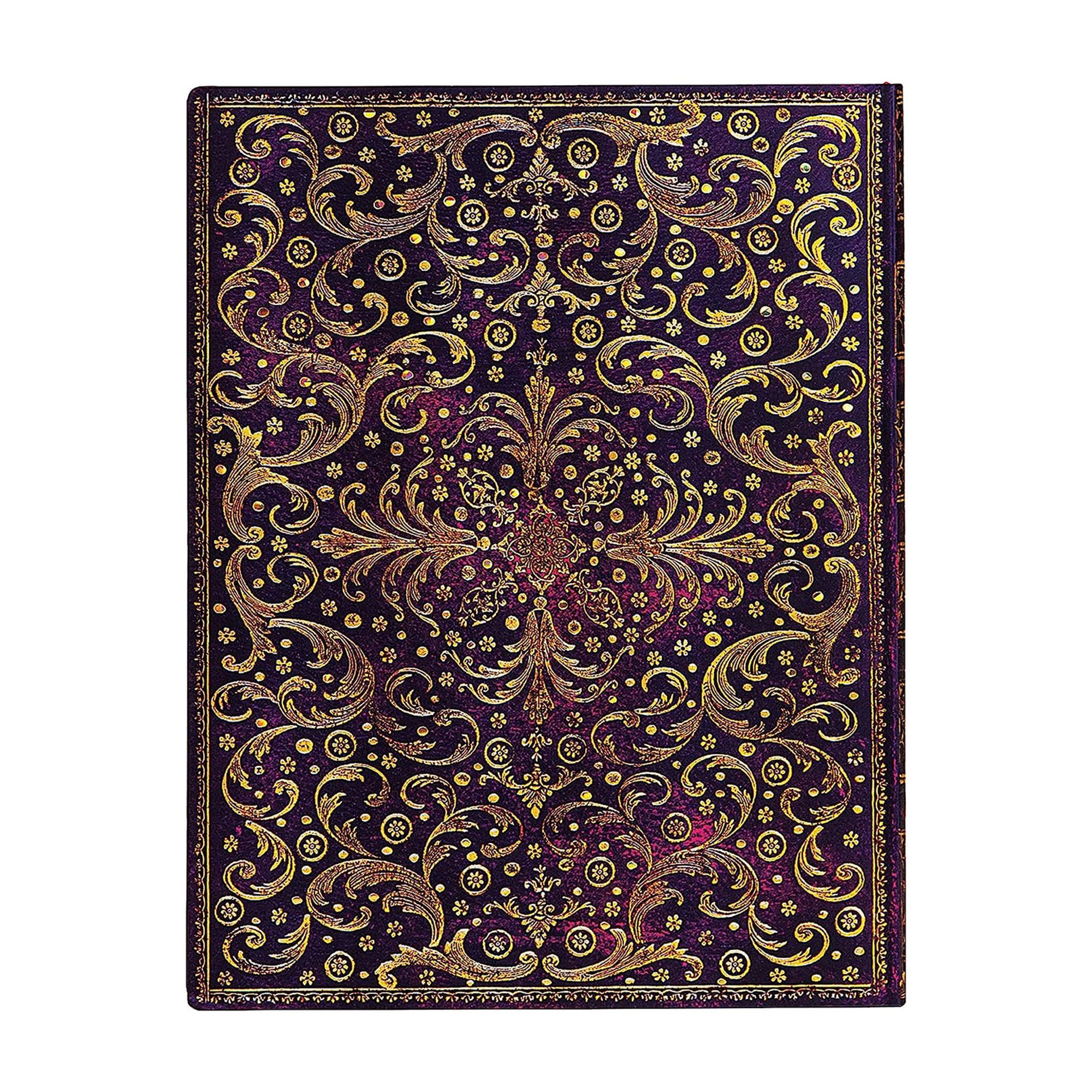 Paperblanks Тефтер Aurelia, Ultra, 180 х 230 mm, широки редове, мека корица, 88 листа