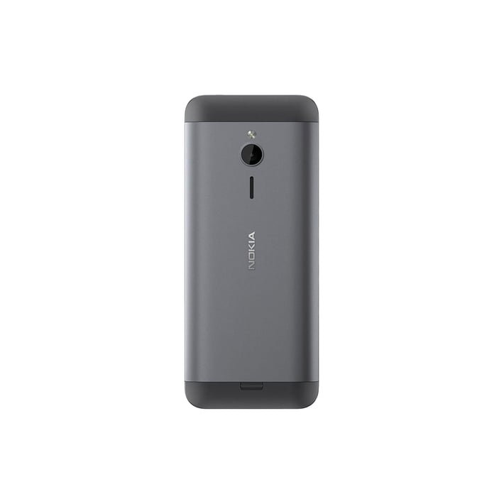 Nokia Мобилен телефон 230, Dual SIM, 16 MB, 2.8'', тъмносив