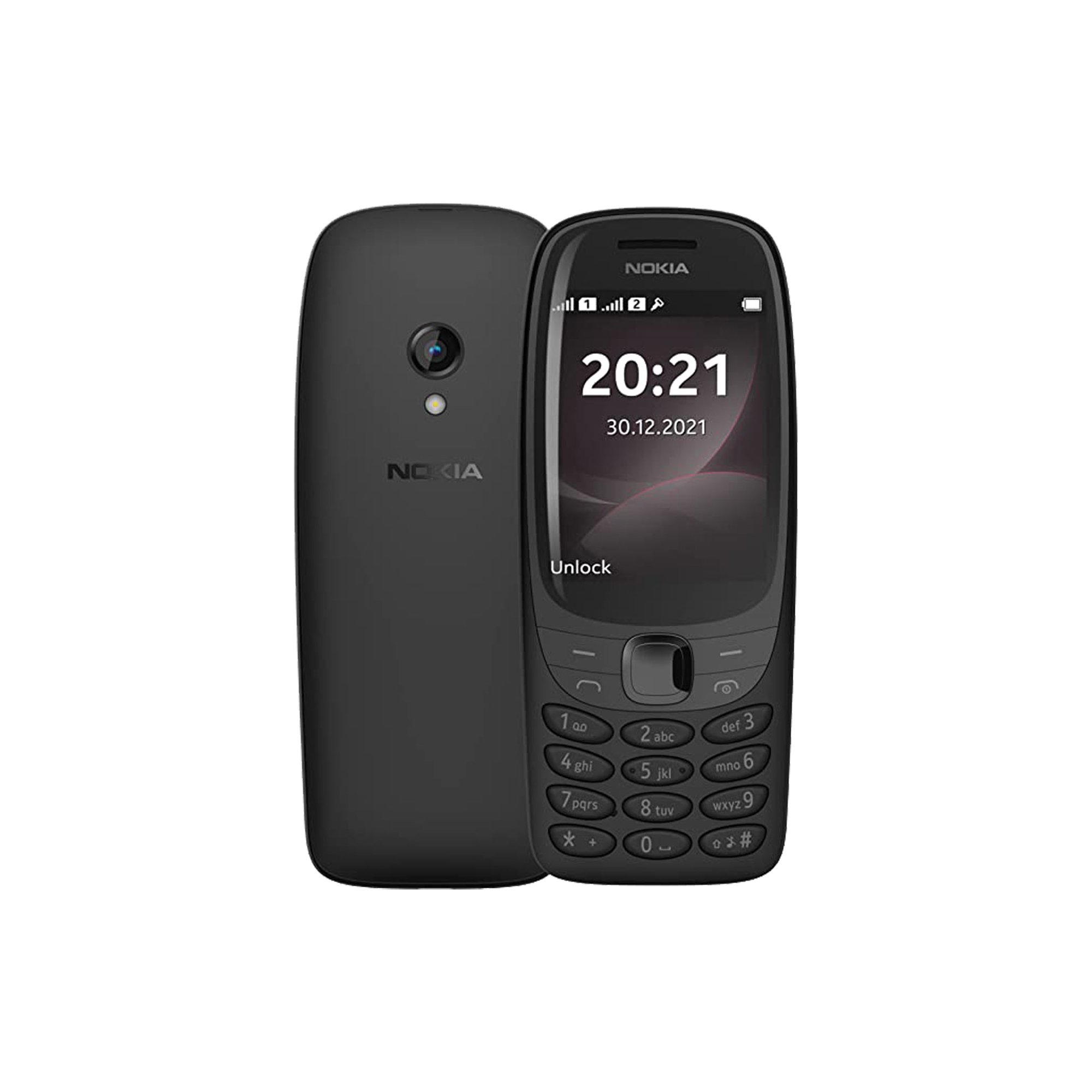 Nokia Мобилен телефон 6310, Dual SIM, 16 MB, 8 GB RAM, 2.8'', черен