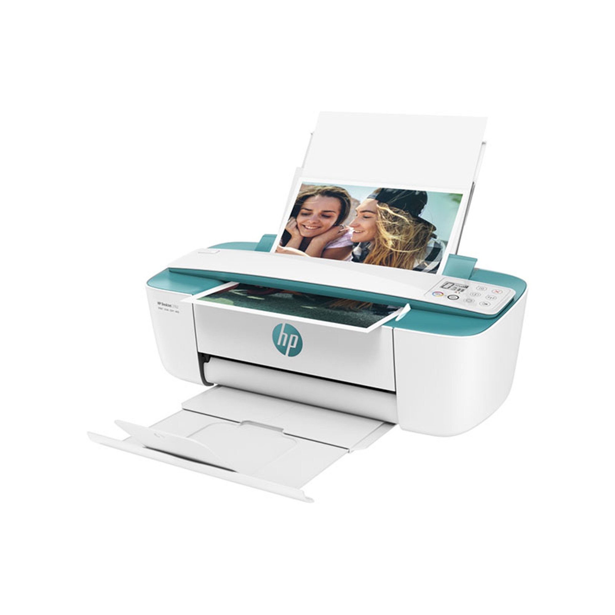 HP Мастиленоструен принтер 3 в 1 DeskJet 3762 All-in-One, цветен, Wi-Fi, А4